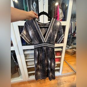 BCBGmaxaria Really cute black kimono like dress